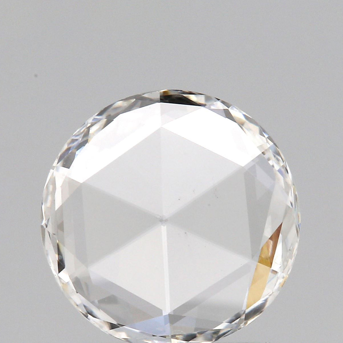 0.51ct | D/VS Round Shape Rose Cut Diamond - Modern Rustic Diamond