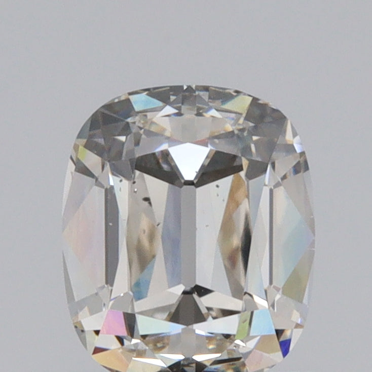 1.06ct | K/SI1 Cushion Shape Old Mine Cut Diamond (GIA) - Modern Rustic Diamond