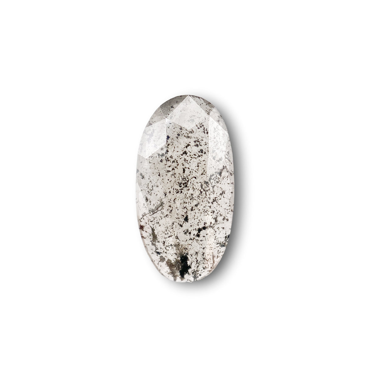 1.53ct | Rustic Oval Shape Rose Cut Diamond - Modern Rustic Diamond