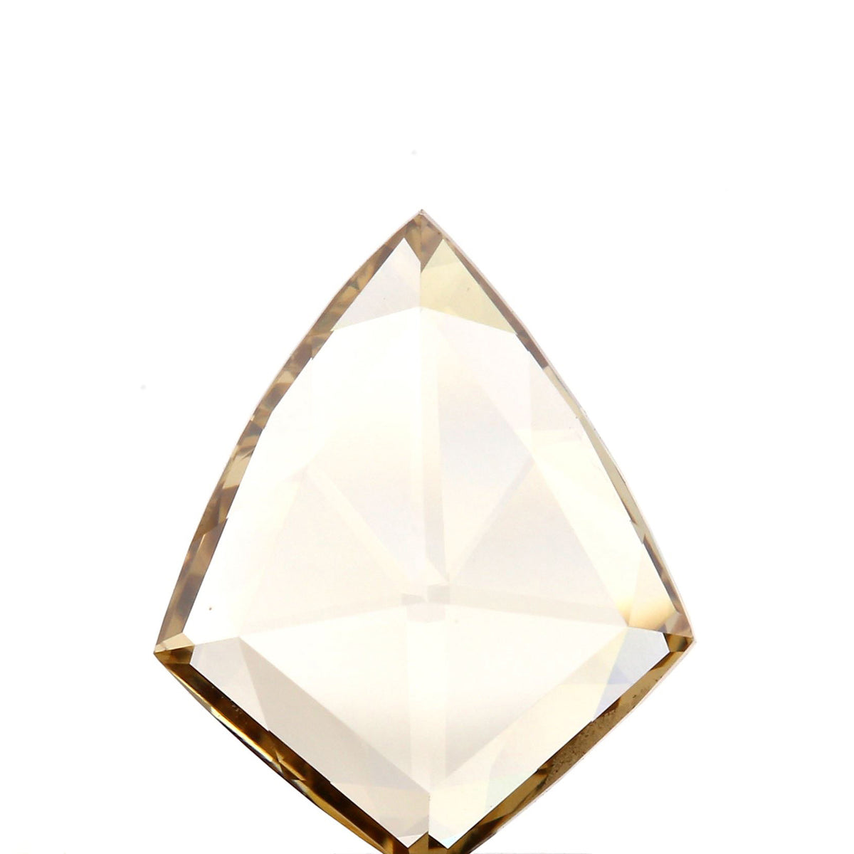 1.46ct | Champagne I1 Kite Shape Step Cut Diamond (GIA)