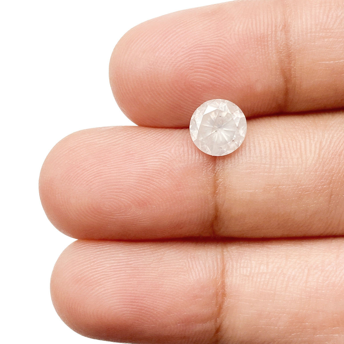 1.46ct | Rustic  Round Shape Brilliant Cut Diamond - Modern Rustic Diamond