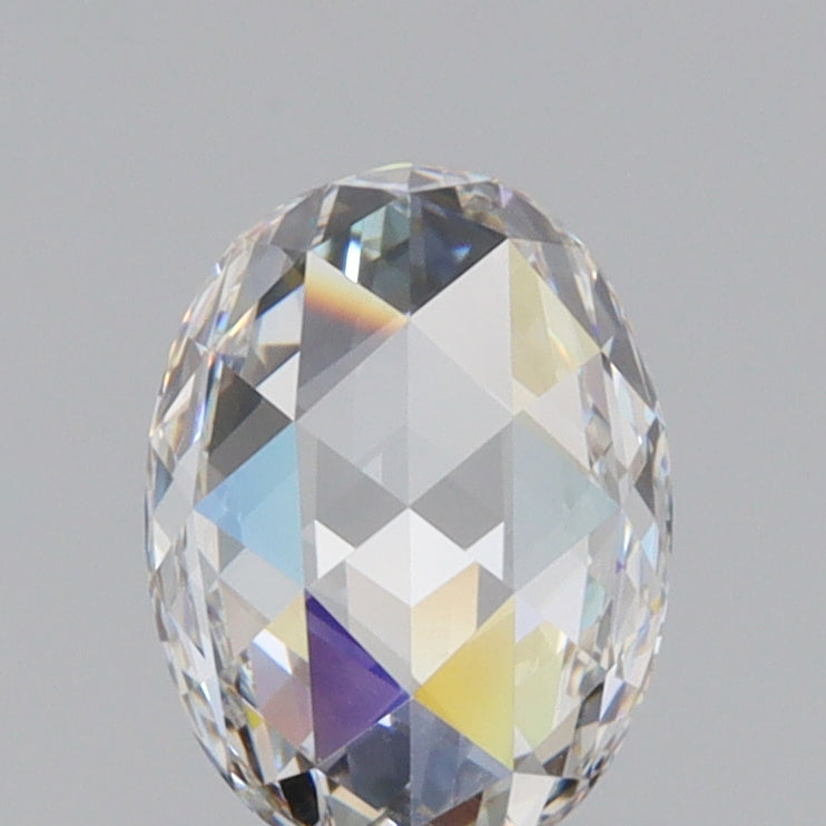 0.71ct | H/VS2 Oval Shape Rose Cut Diamond (GIA) - Modern Rustic Diamond