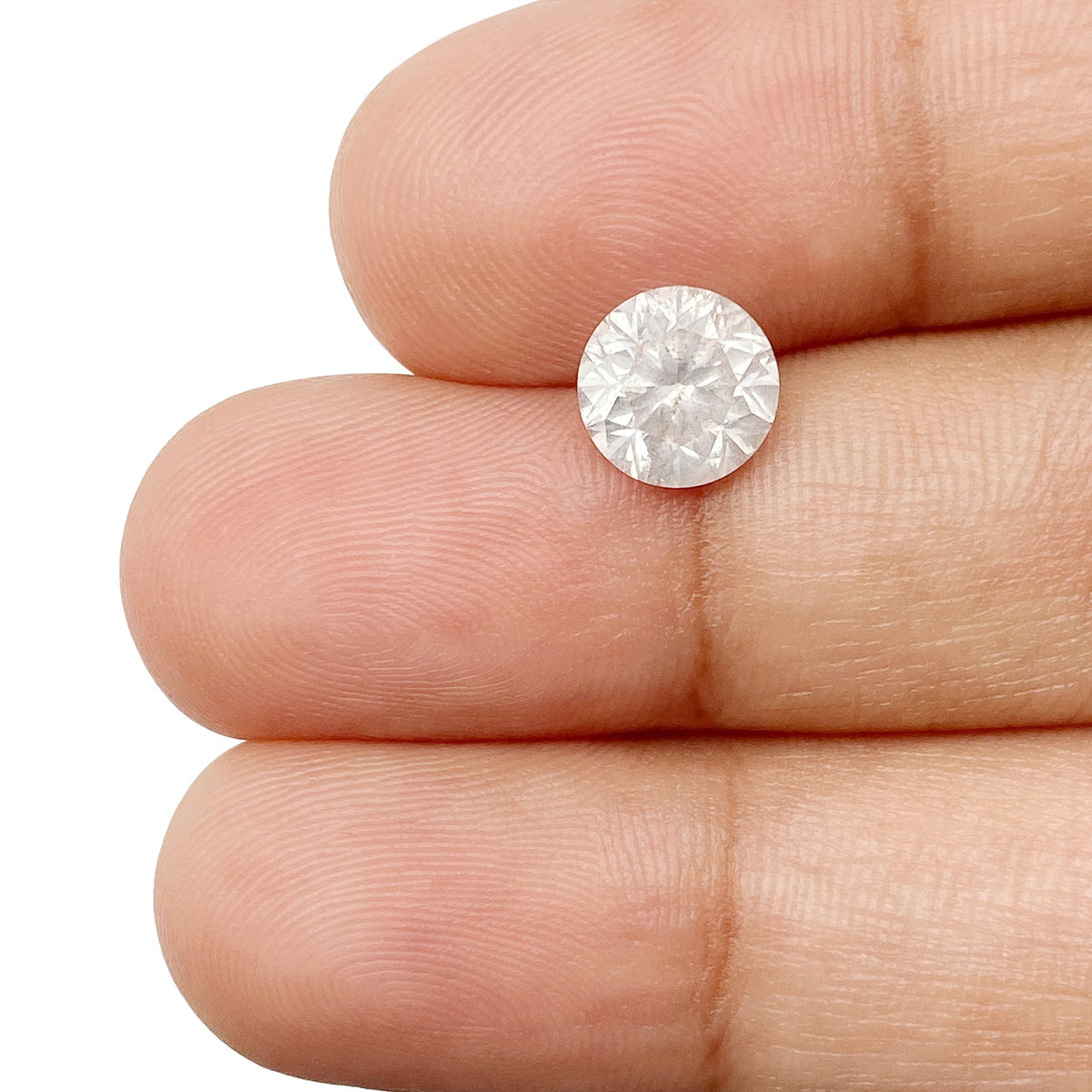 1.47ct | Rustic Round Shape Brilliant Cut Diamond - Modern Rustic Diamond