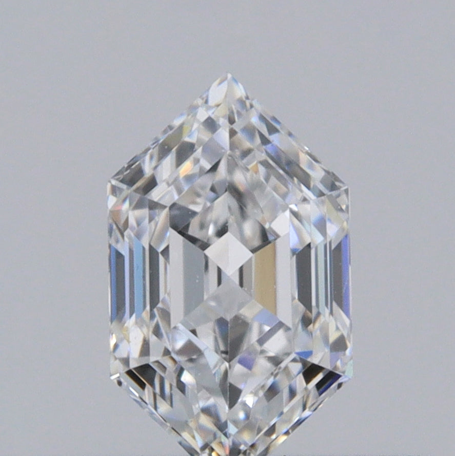 0.37ct | E/VVS1 Hexagon Shape Step Cut Diamond