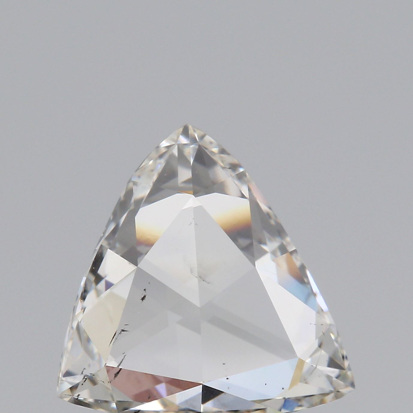 1.49ct | H/SI1 Trilliant Shape Rose Cut Diamond (IGI) - Modern Rustic Diamond