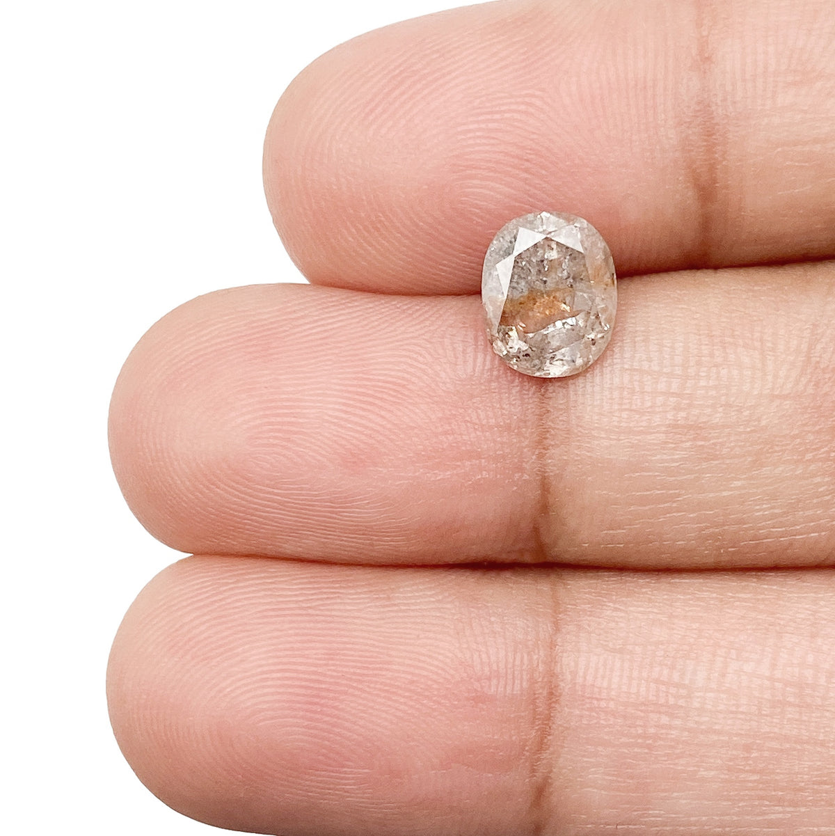 1.49ct | Rustic Cushion Shape Brilliant Cut Diamond - Modern Rustic Diamond