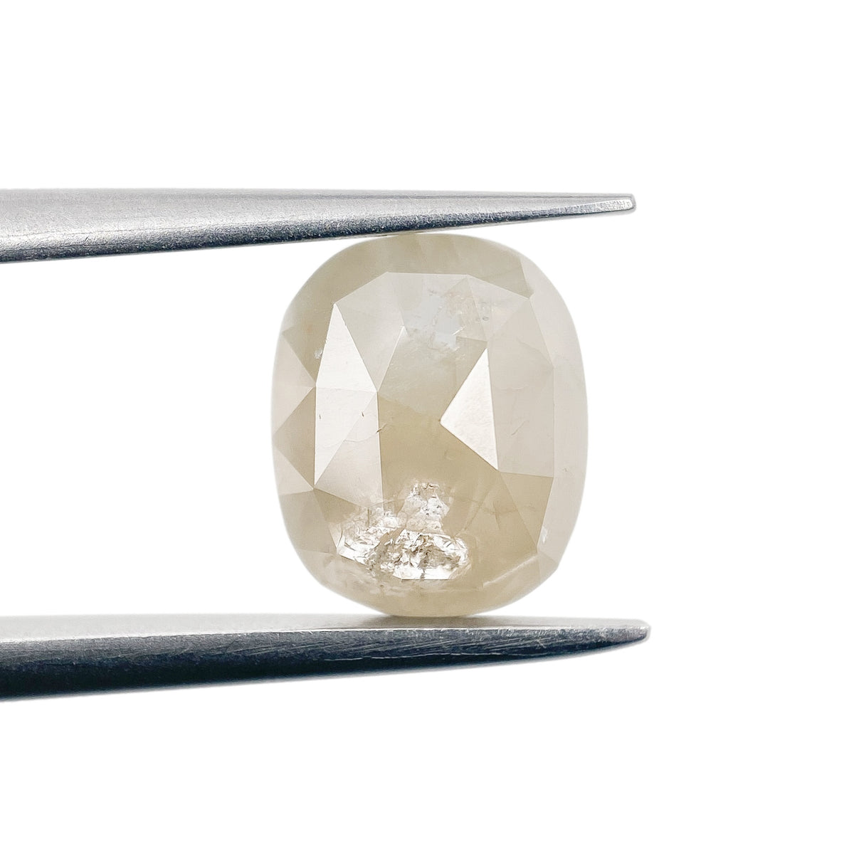 1.49ct | Rustic  Cushion Shape Rose Cut Diamond - Modern Rustic Diamond