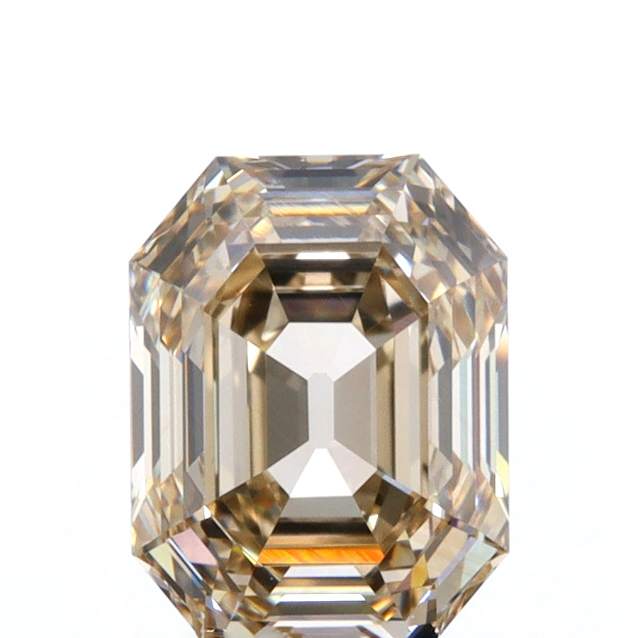 1.53ct | Champagne VS1 Octagonal Shape Step Cut Diamond (GIA) - Modern Rustic Diamond