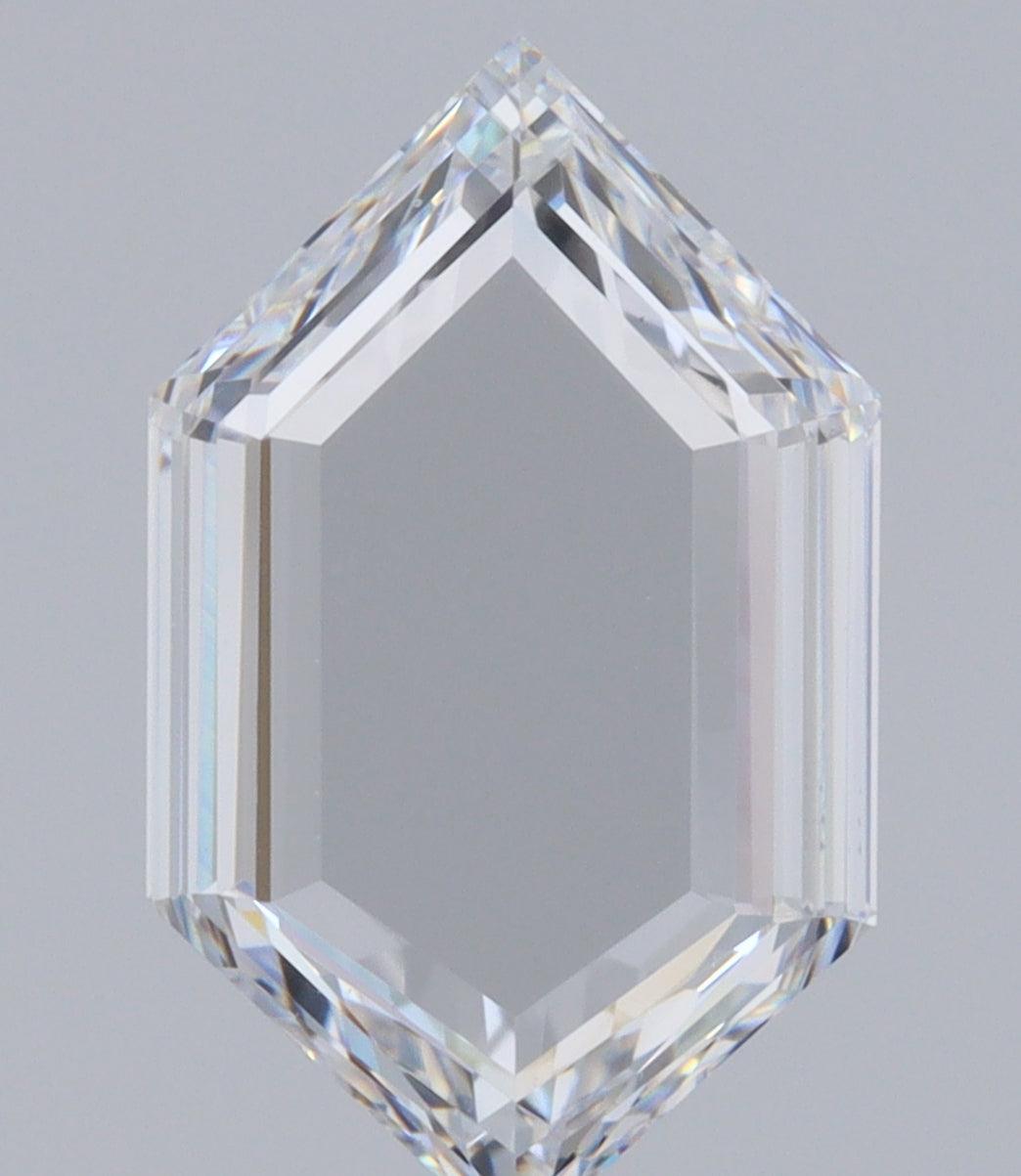 1.50ct | D/VS2 Hexagon Shape Portrait Cut Diamond (GIA) - Modern Rustic Diamond