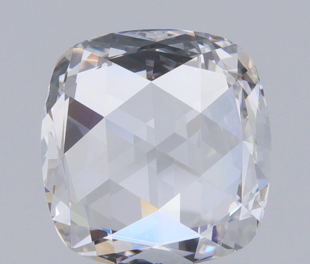1.50ct | F/VS2 Cushion Shape Rose Cut Diamond (GIA) - Modern Rustic Diamond