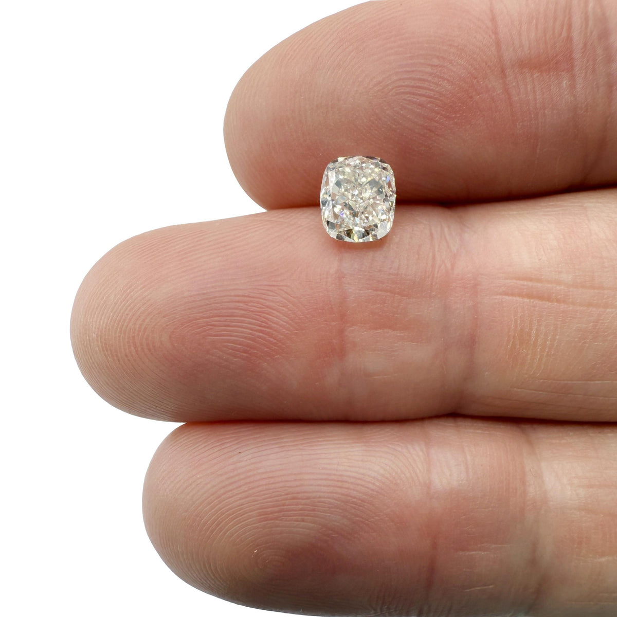 1.50ct | G/VS1 Cushion Shape Brilliant Cut Diamond (GIA) - Modern Rustic Diamond