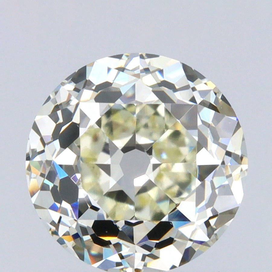 1.50ct | N/VS1 Round Shape Old European Cut Diamond (GIA) - Modern Rustic Diamond