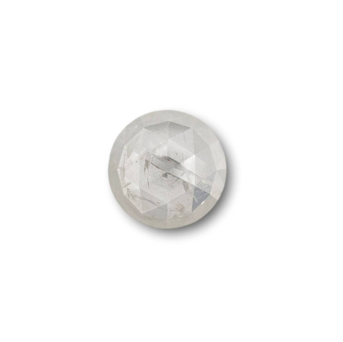 1.50ct | Rustic Round Shape Rose Cut Diamond - Modern Rustic Diamond