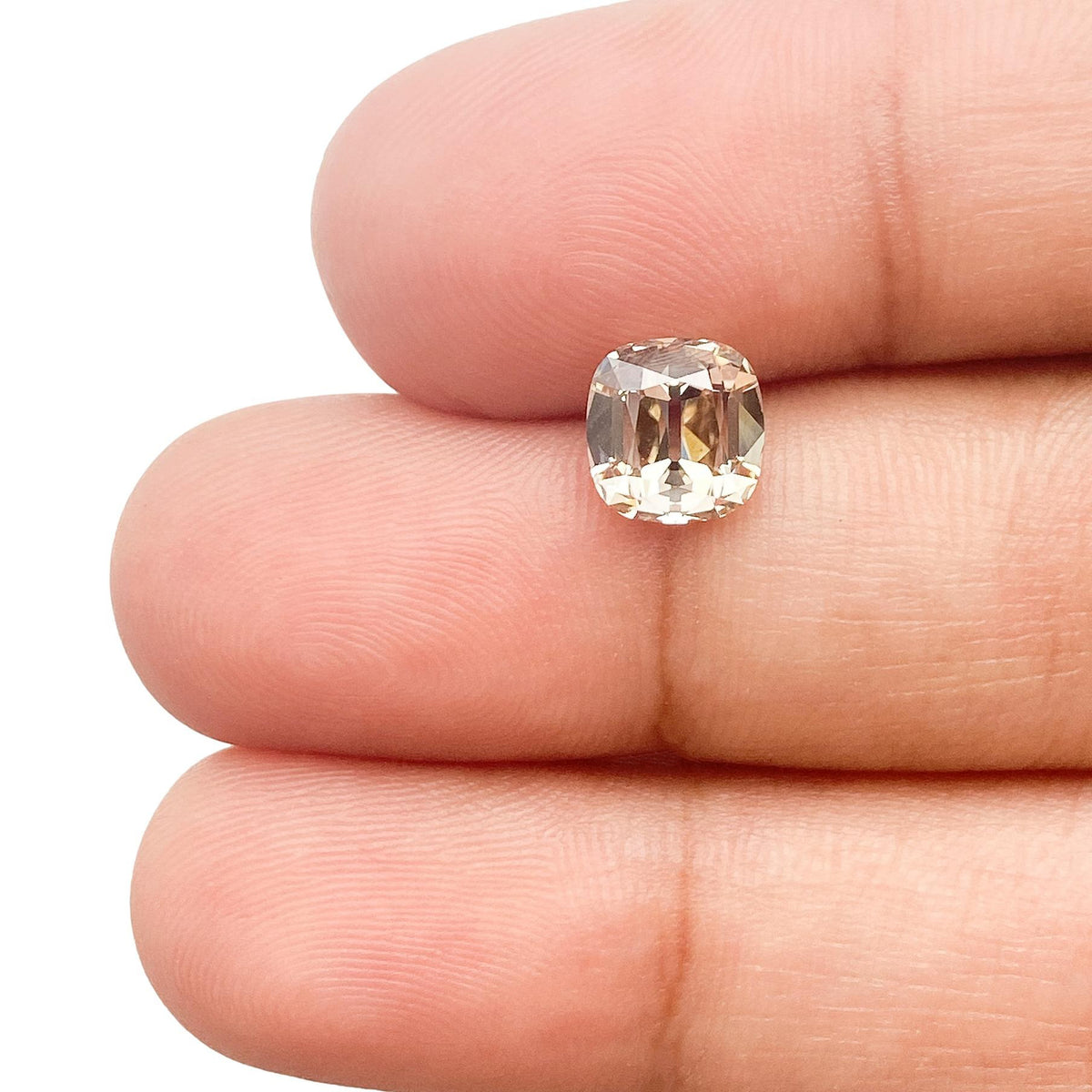 1.50ct | W-X/VS2 Cushion Shape Old Mine Cut Diamond (GIA) - Modern Rustic Diamond
