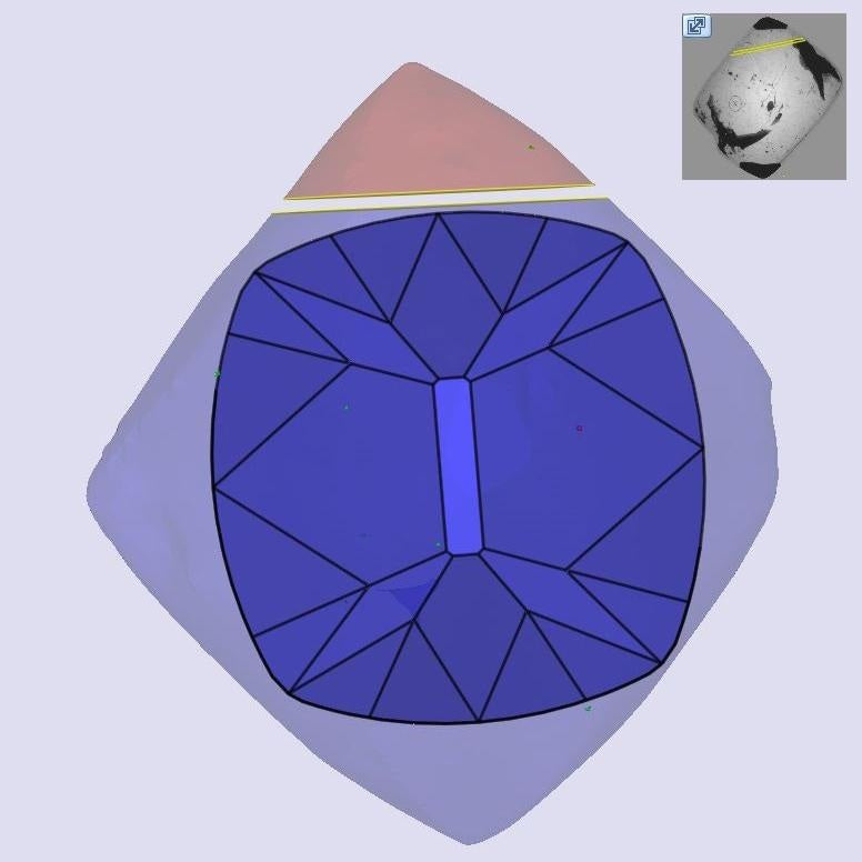 1.50ct | W-X/VS2 Cushion Shape Old Mine Cut Diamond (GIA) - Modern Rustic Diamond