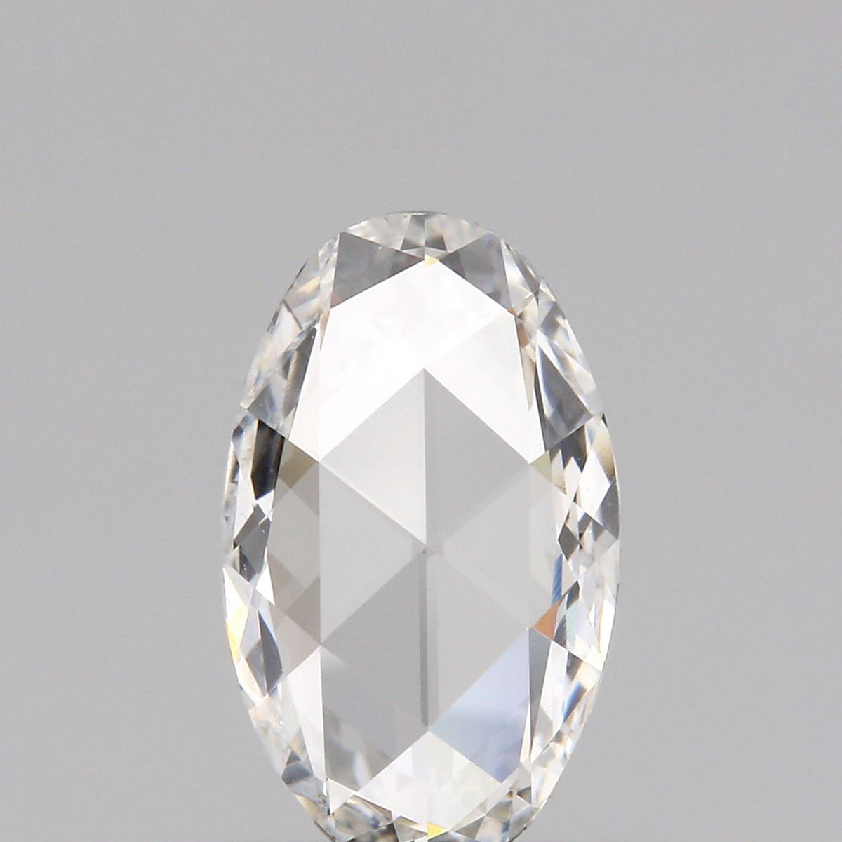 0.51ct | D/VS Oval Shape Rose Cut Diamond - Modern Rustic Diamond