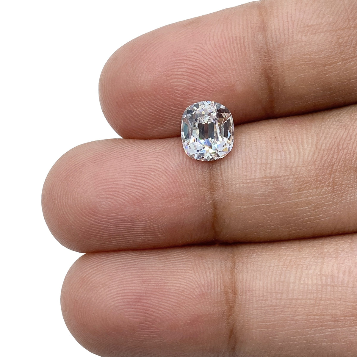 1.51ct | D/VVS2 Cushion Shape Old Mine Cut Diamond (GIA) - Modern Rustic Diamond