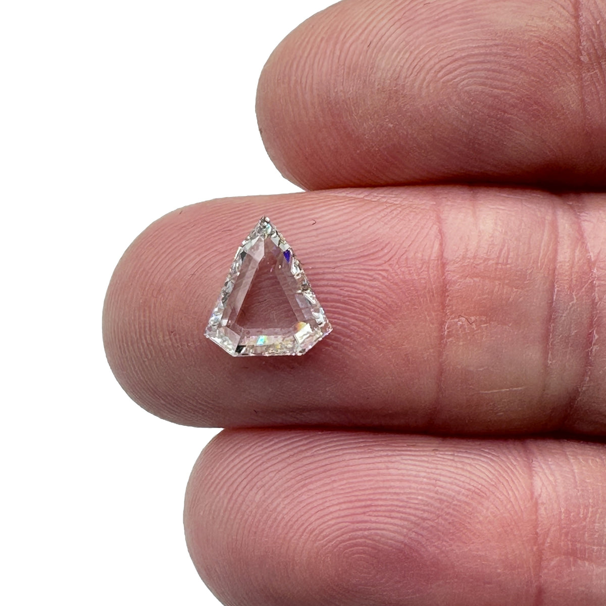 1.51ct | G/SI1 Shield Shape Step Cut Diamond (GIA) - Modern Rustic Diamond