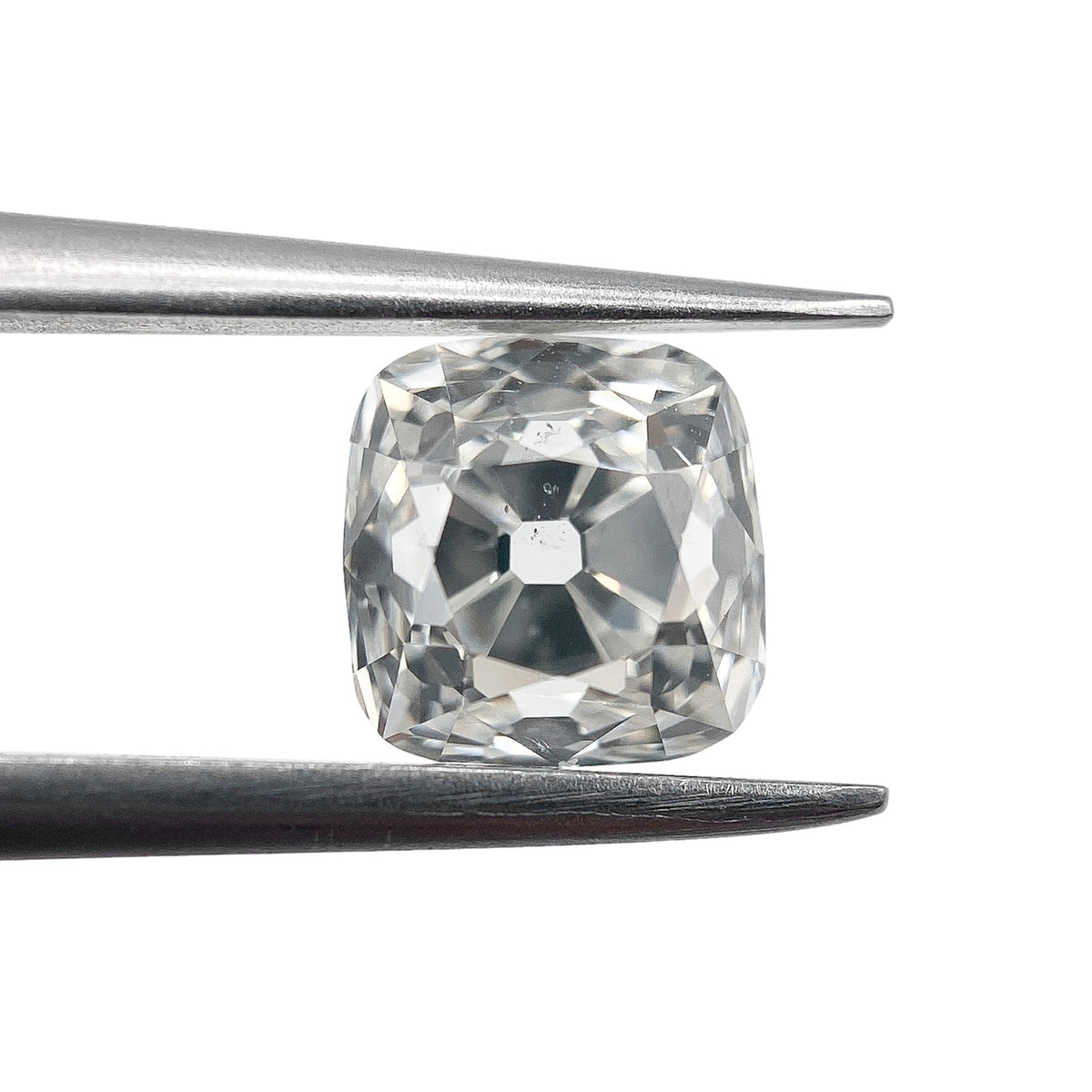 1.51ct | E-F/VS-SI Cushion Shape Old Mine Cut Diamond - Modern Rustic Diamond