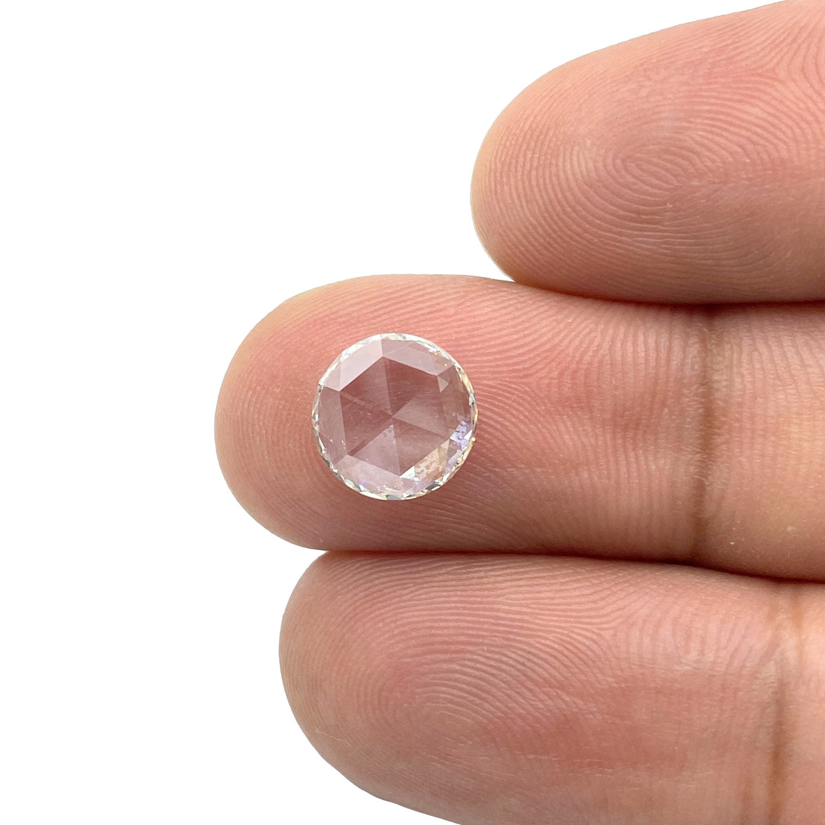 1.51ct | G/VVS2 Round Shape Rose Cut Diamond-Modern Rustic Diamond