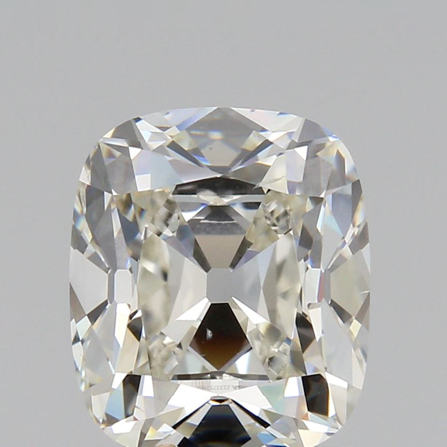 1.51ct | J/SI1 Cushion Shape Old Mine Cut Diamond (GIA) - Modern Rustic Diamond