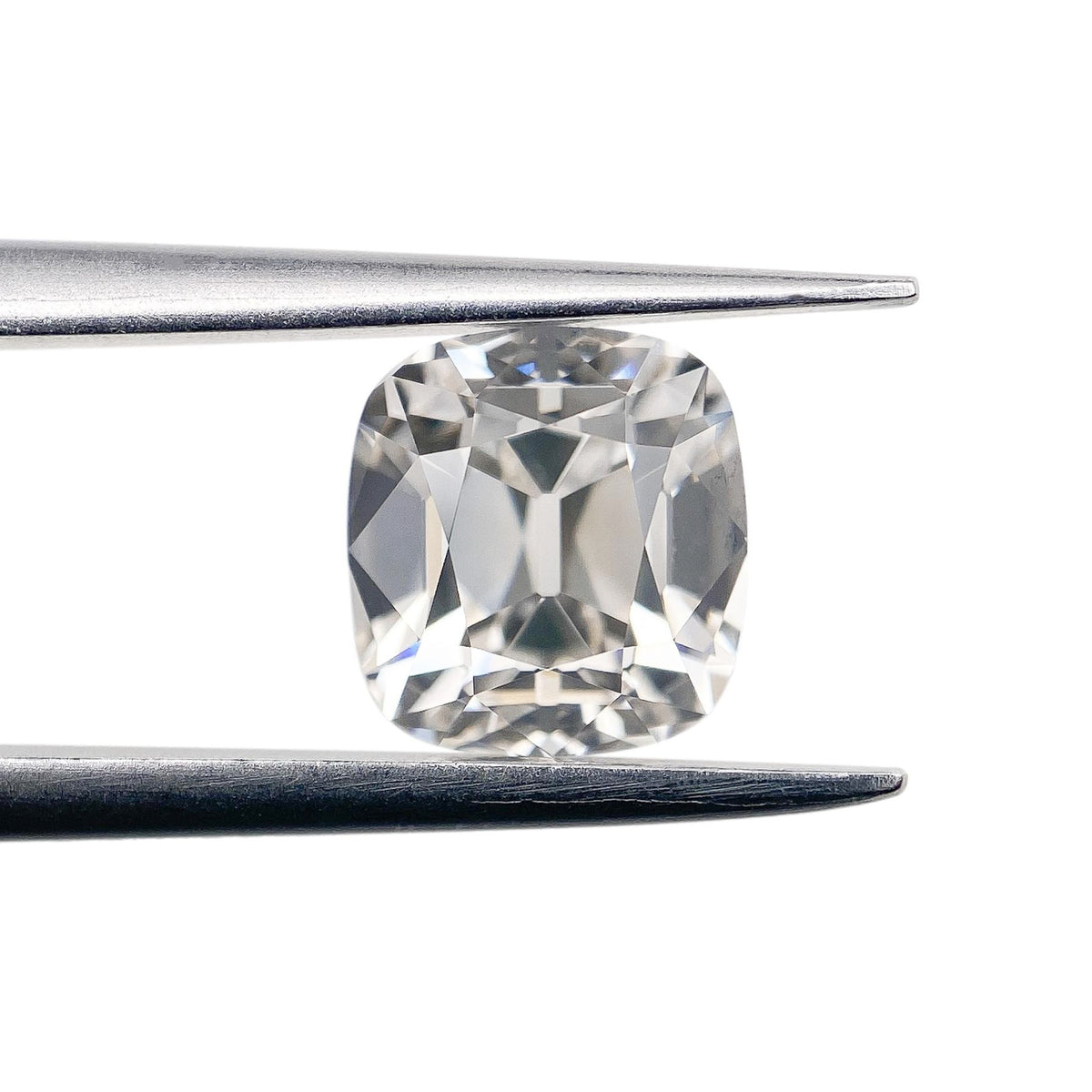 1.51ct | K/VVS2 Cushion Shape Old Mine Cut Diamond (GIA) - Modern Rustic Diamond