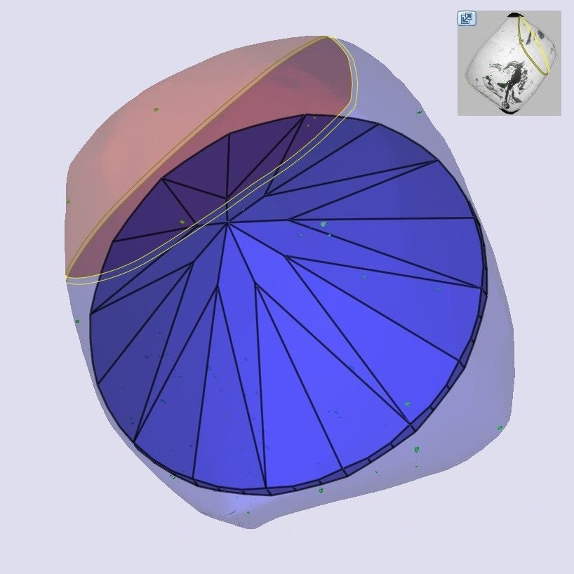 1.51ct | M/VS1 Round Shape Brilliant Cut Diamond (GIA) - Modern Rustic Diamond