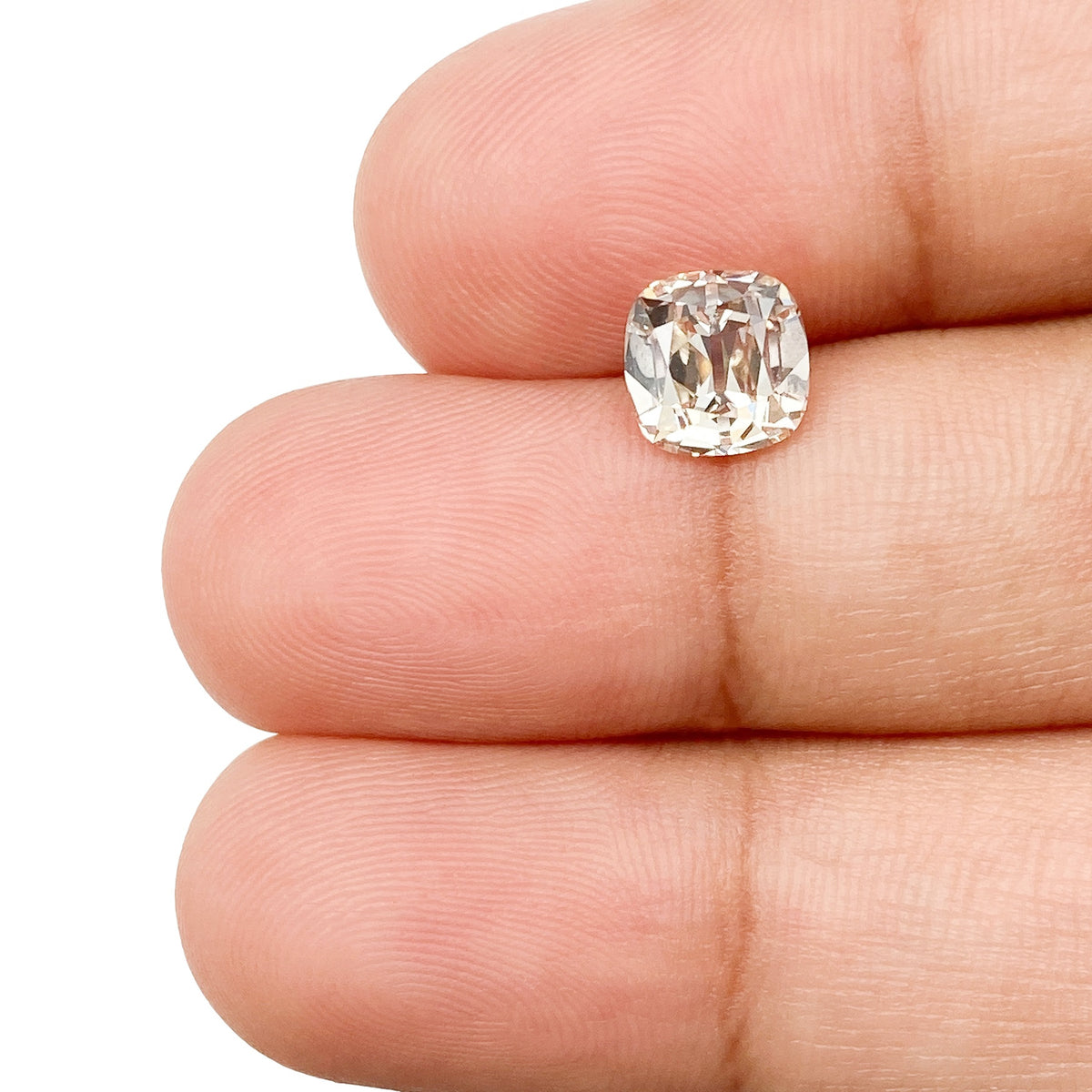 1.51ct | M/VVS2 Cushion Shape Old Mine Cut Diamond (GIA) - Modern Rustic Diamond