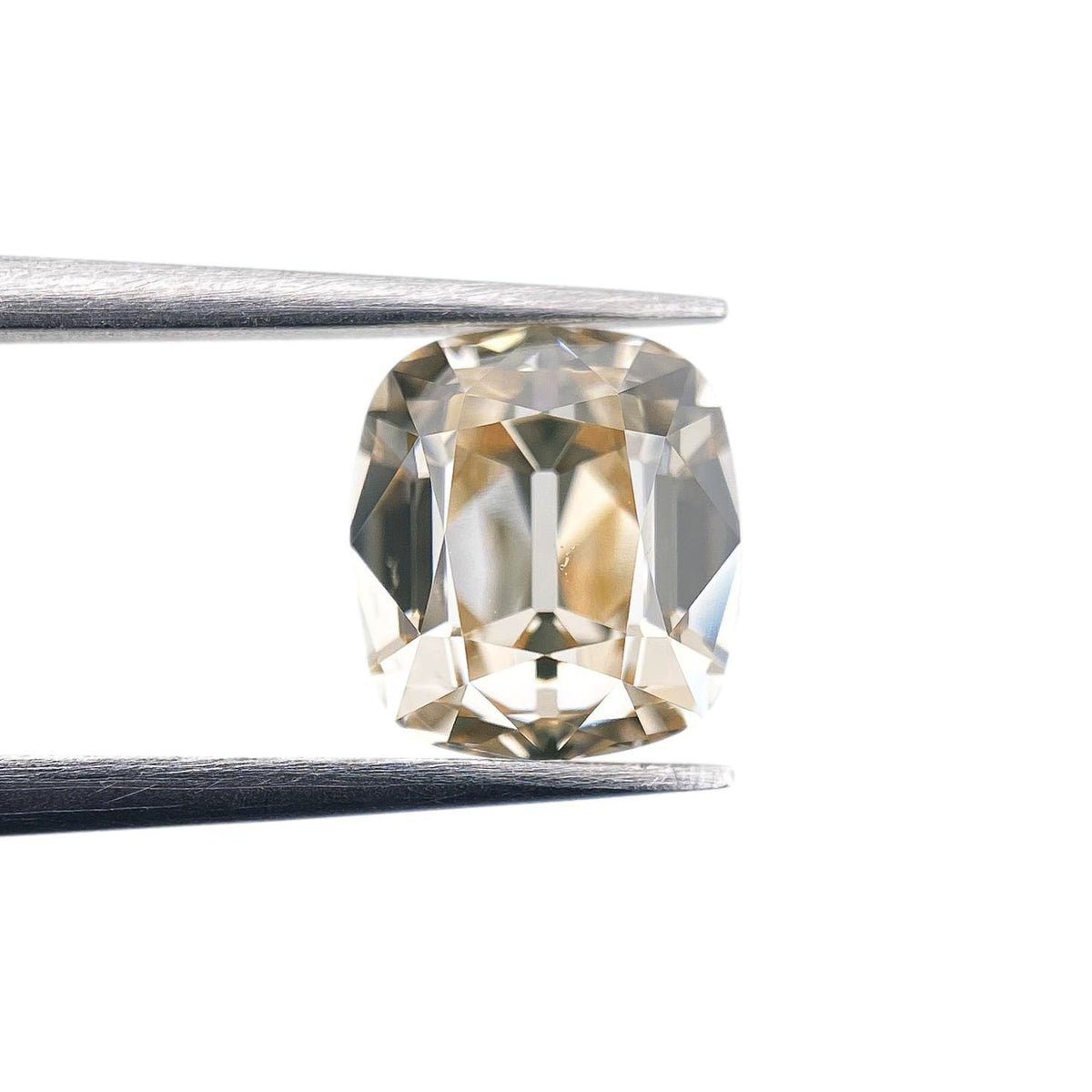 1.51ct | Q-R/SI1 Cushion Shape Old Mine Cut Diamond (GIA) - Modern Rustic Diamond