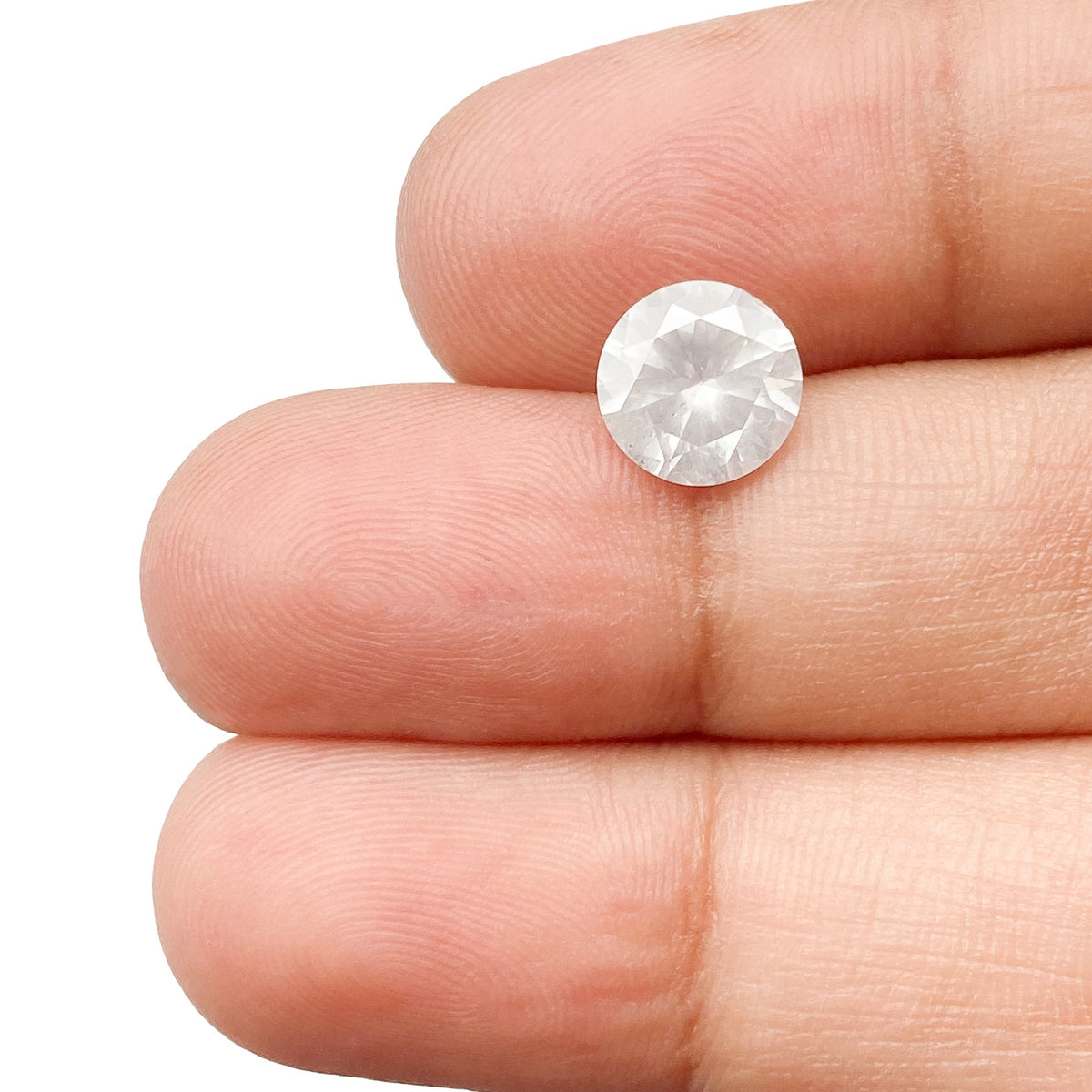 1.51ct | Rustic  Round Shape Brilliant Cut Diamond - Modern Rustic Diamond