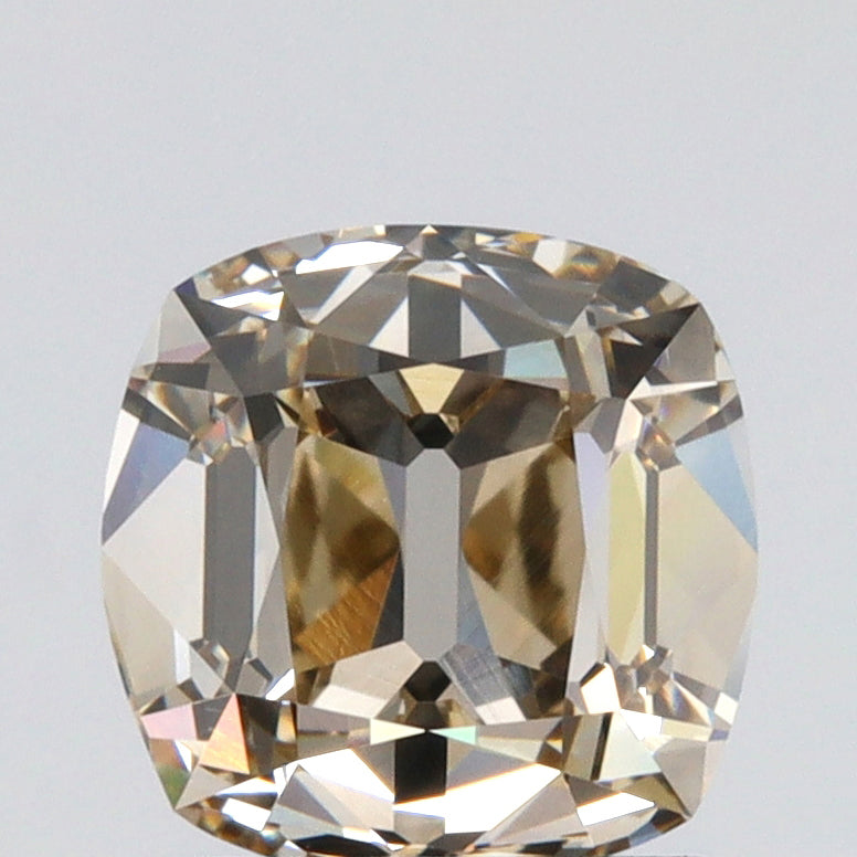 1.51ct | U-V/VS1 Cushion Shape Old Mine Cut Diamond (GIA) - Modern Rustic Diamond