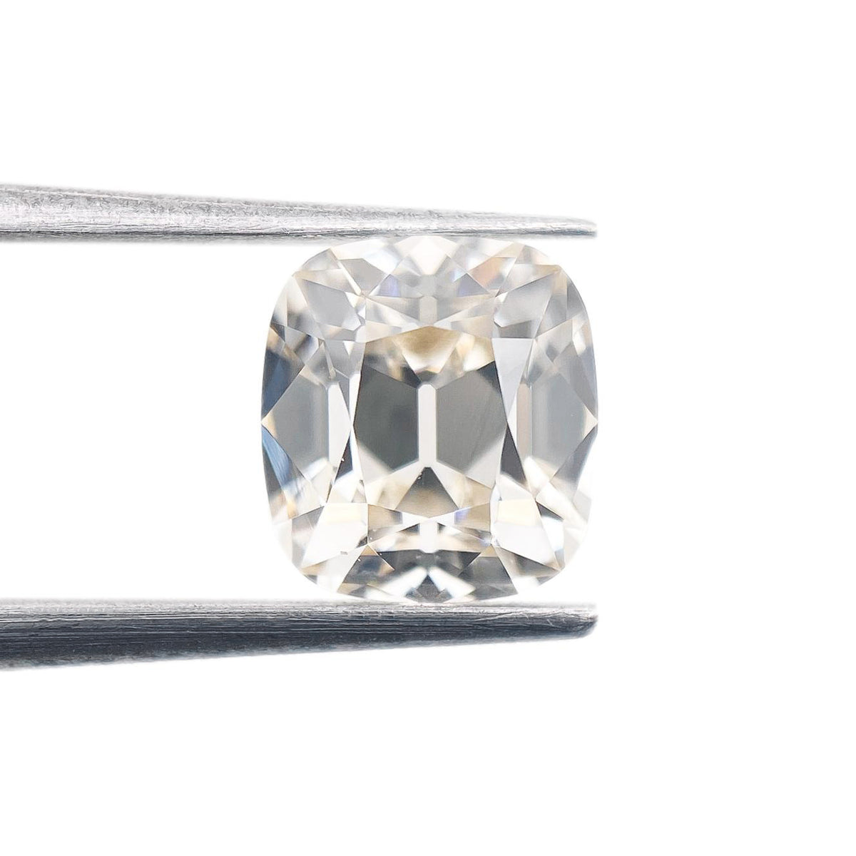 1.52ct | M/VS2 Cushion Shape Old Mine Cut Diamond (GIA) - Modern Rustic Diamond