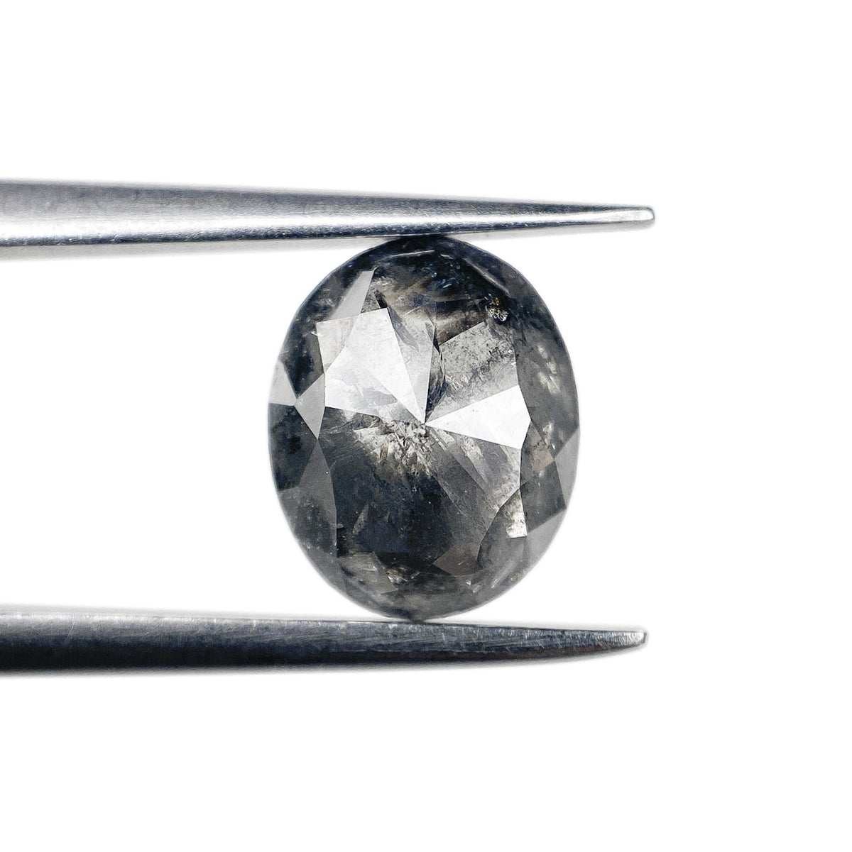 1.52ct | Rustic Oval Shape Rose Cut Diamond - Modern Rustic Diamond