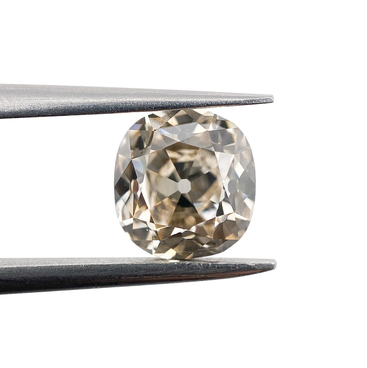 1.52ct | U-V/VS2 Cushion Shape Old Mine Cut Diamond (GIA) - Modern Rustic Diamond