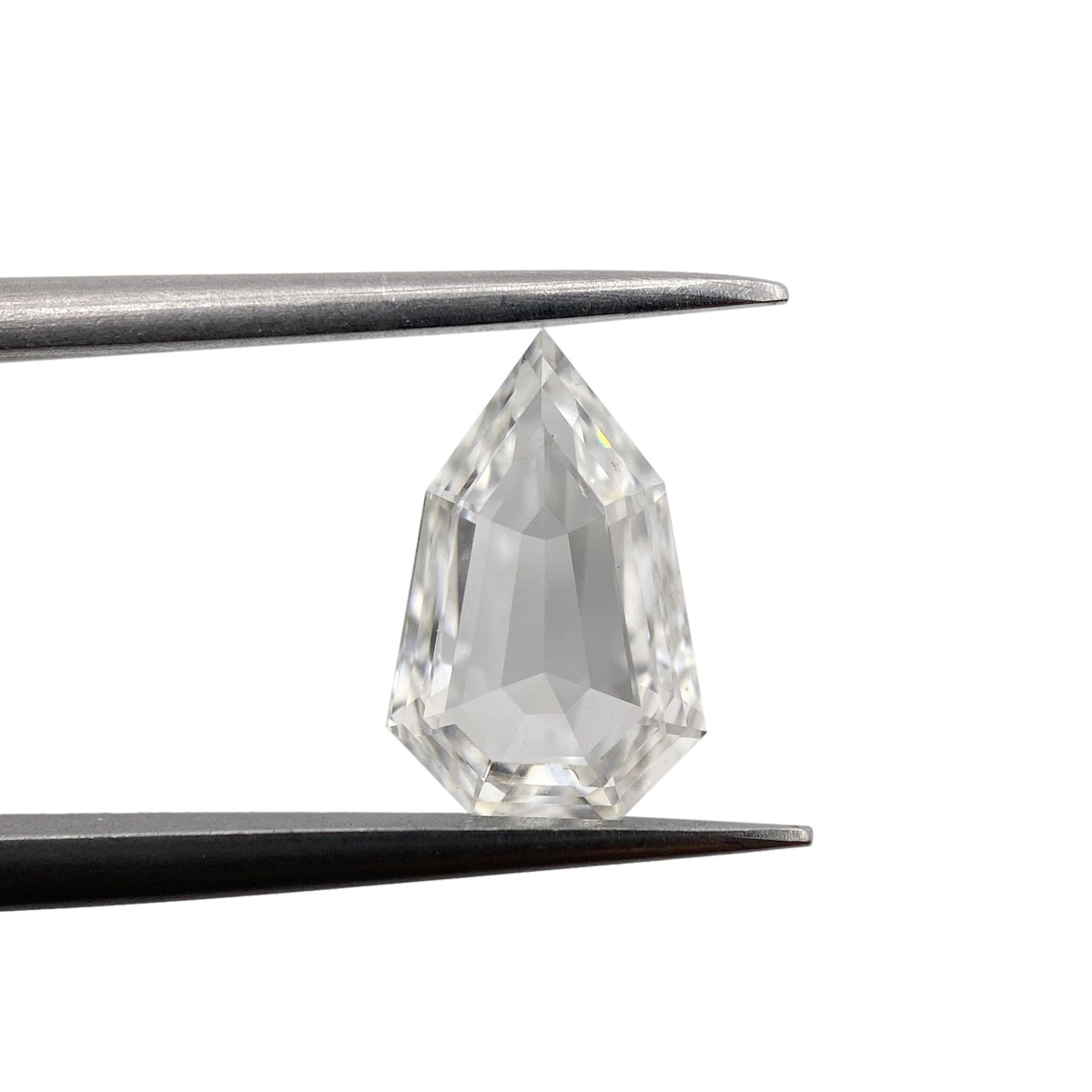 1.53ct | F/SI1 Shield Shape Step Cut Diamond (GIA) - Modern Rustic Diamond