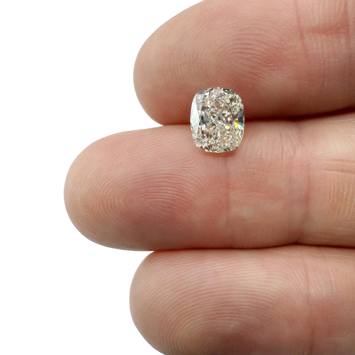 1.53ct | M/VS2 Cushion Shape Brilliant Cut Diamond (GIA) - Modern Rustic Diamond