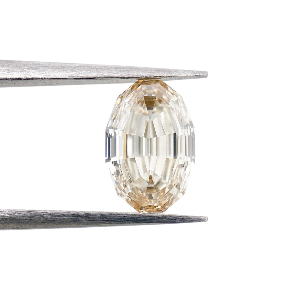 1.53ct | S-T/VS1 Oval Shape Step Cut Diamond (GIA) - Modern Rustic Diamond