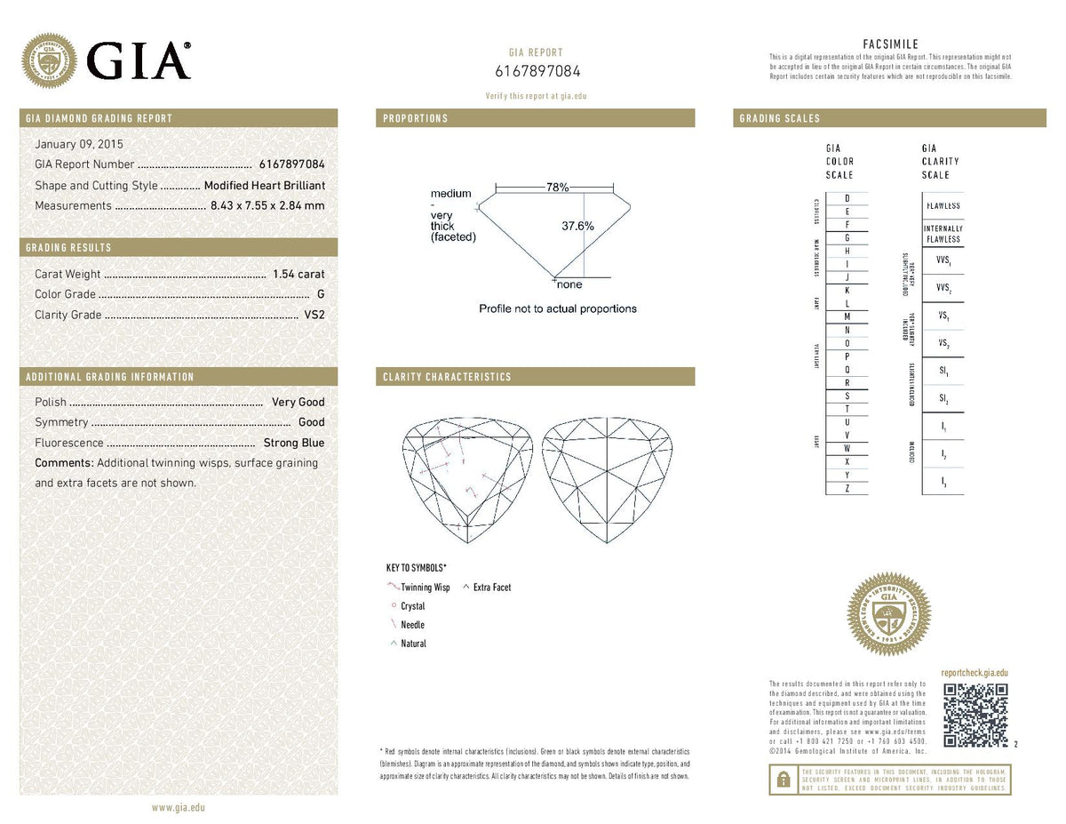 1.54ct | G/VS2 Pear Shape Rose Cut Diamond (GIA) - Modern Rustic Diamond