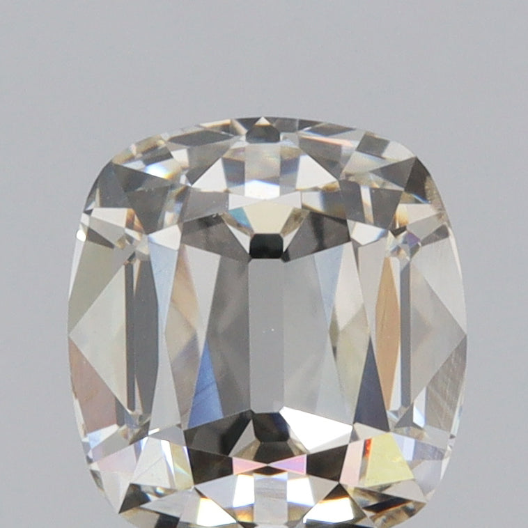 1.54ct | K/SI1 Cushion Shape Old Mine Cut Diamond (GIA) - Modern Rustic Diamond