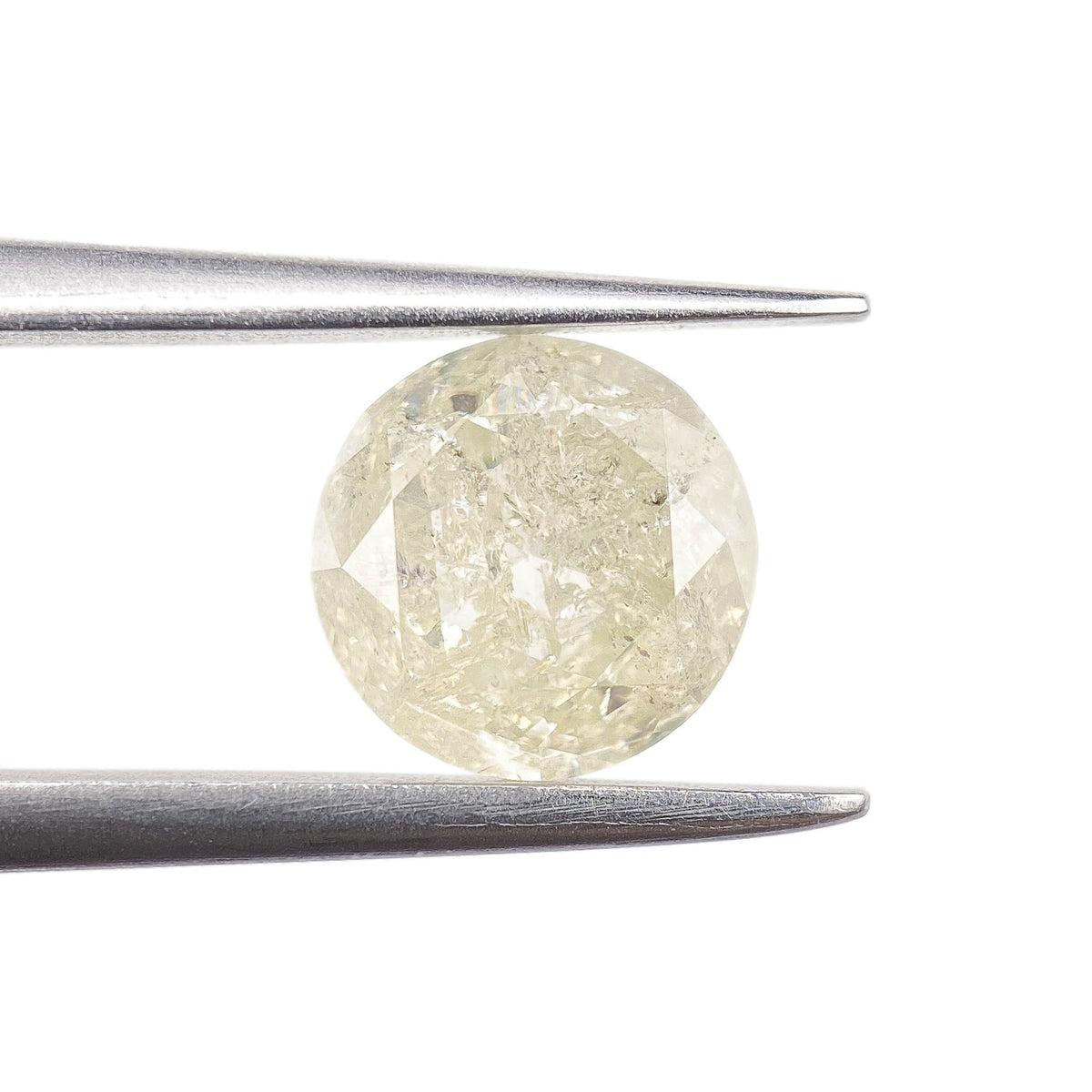1.54ct | Rustic Round Shape Brilliant Cut Diamond - Modern Rustic Diamond