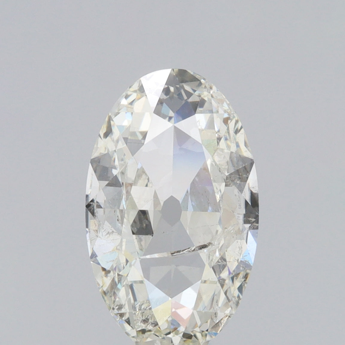 1.68ct | J/SI2 Oval Shape Old Mine Cut Diamond (IGI)