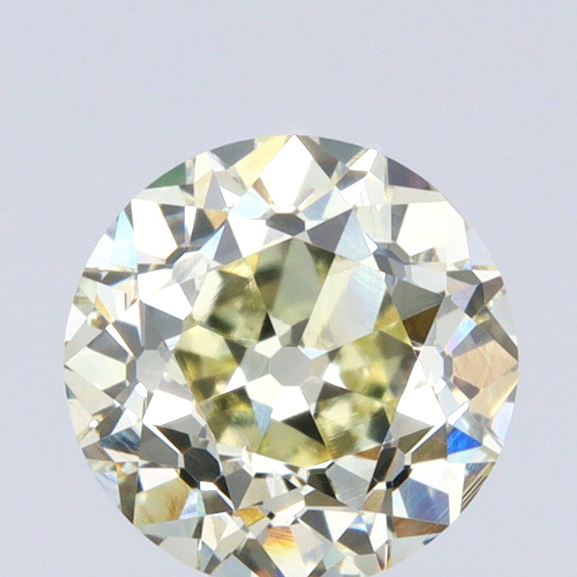 1.01ct | Q-R/SI1 Round Shape Old European Cut Diamond (GIA)