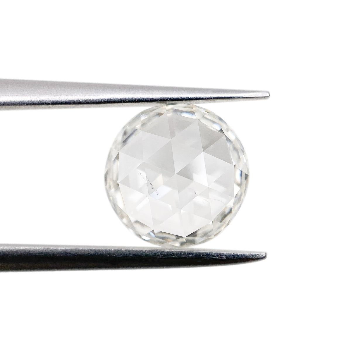 1.55ct | I/SI1 Round Shape Rose Cut Diamond (IGI) - Modern Rustic Diamond