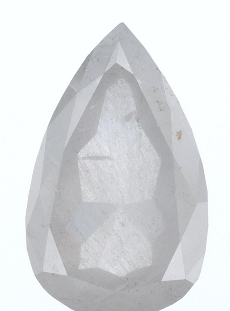 1.55ct | Rustic Pear Shape Brilliant Cut Diamond - Modern Rustic Diamond