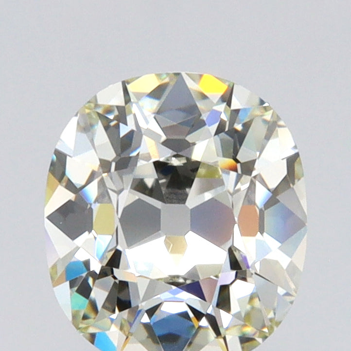 1.56ct | L/VS1 Cushion Shape Old Mine Cut Diamond (GIA) - Modern Rustic Diamond