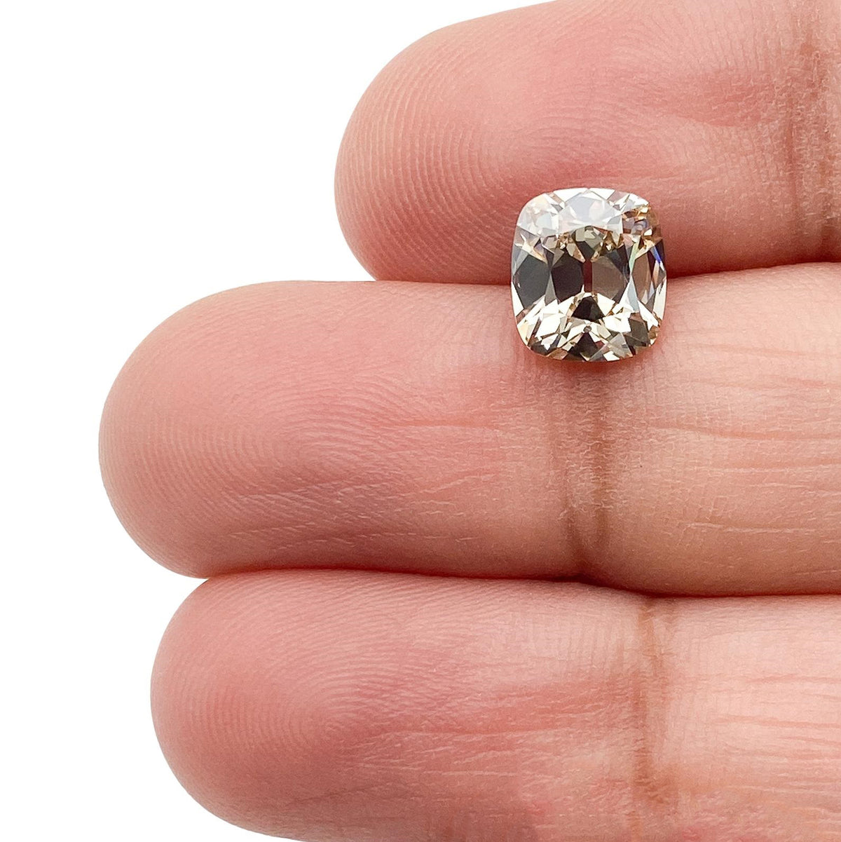 1.56ct | Q-R/VS1 Cushion Shape Old Mine Cut Diamond (GIA) - Modern Rustic Diamond