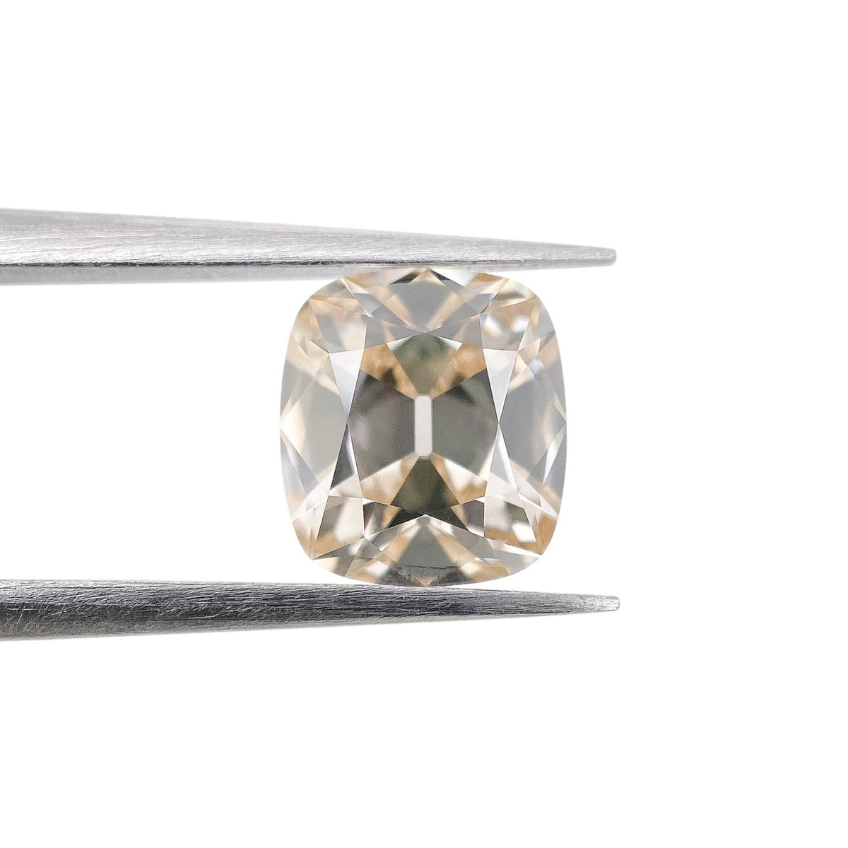 1.56ct | Q-R/VS1 Cushion Shape Old Mine Cut Diamond (GIA) - Modern Rustic Diamond