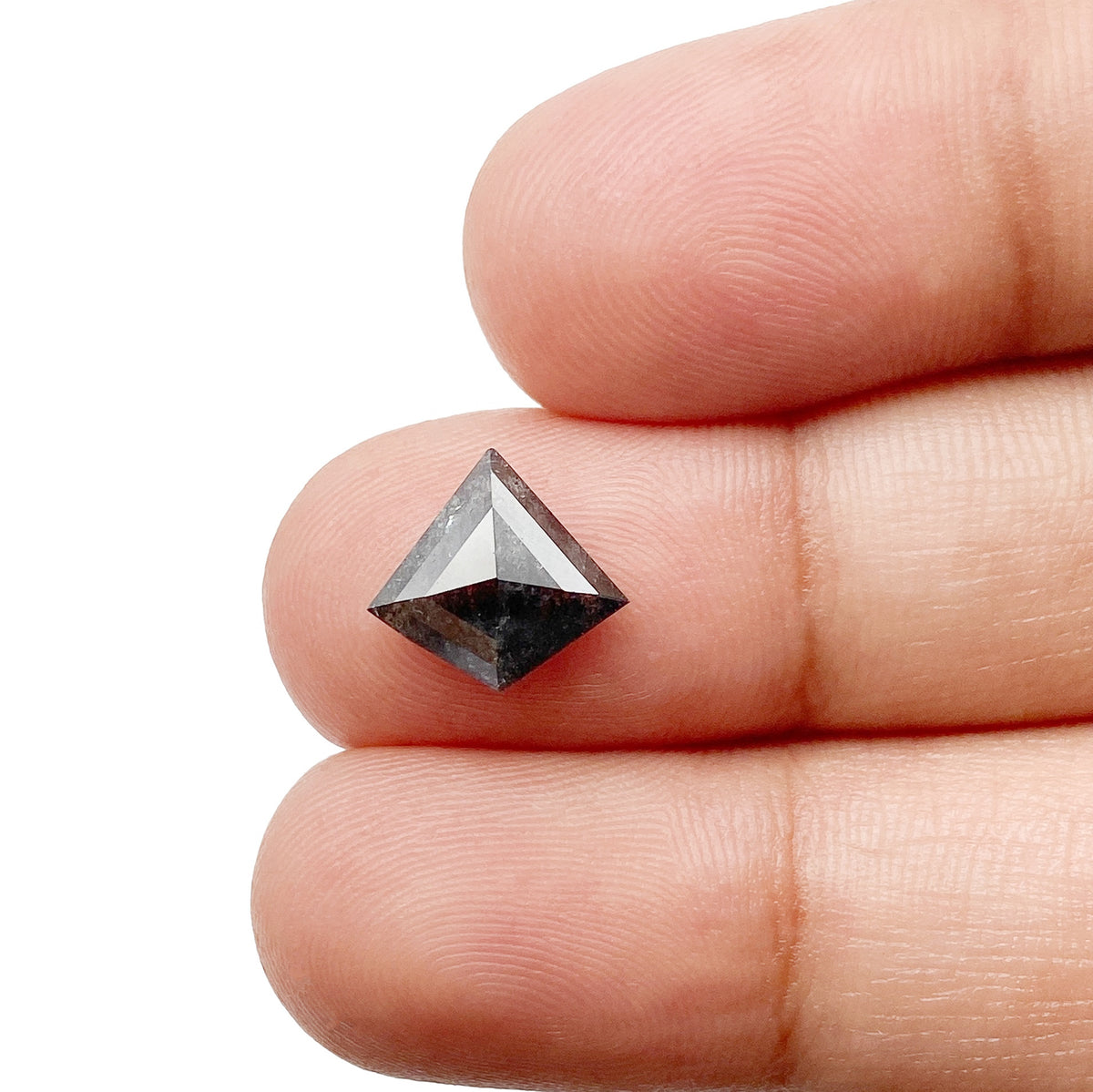 1.56ct | Rustic  Kite Shape Rose Cut Diamond - Modern Rustic Diamond