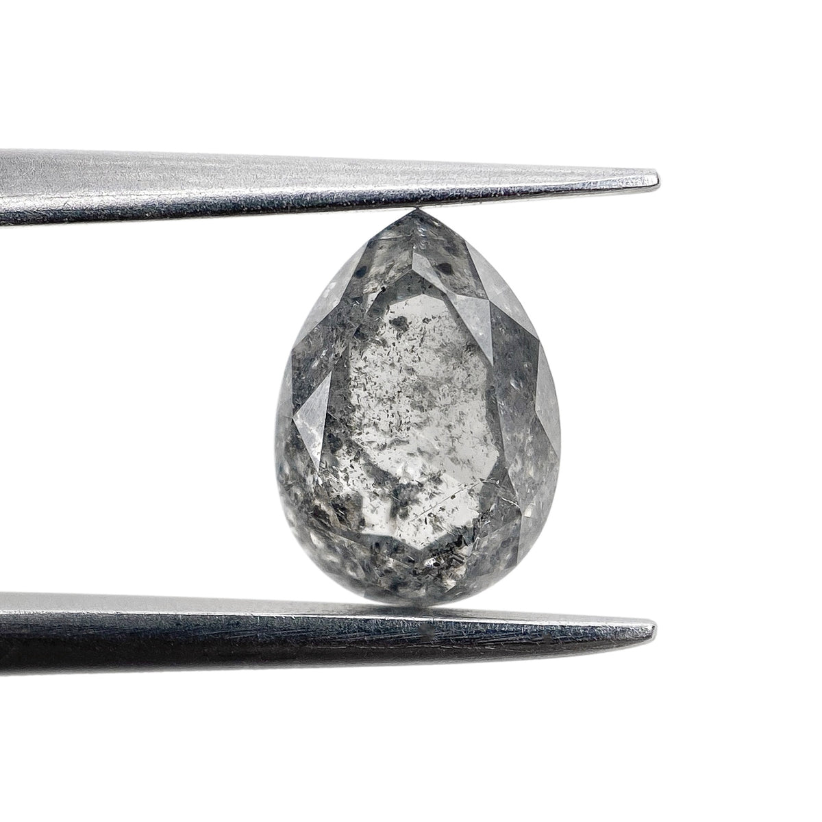 1.56ct | Rustic Pear Shape Brilliant Cut Diamond - Modern Rustic Diamond