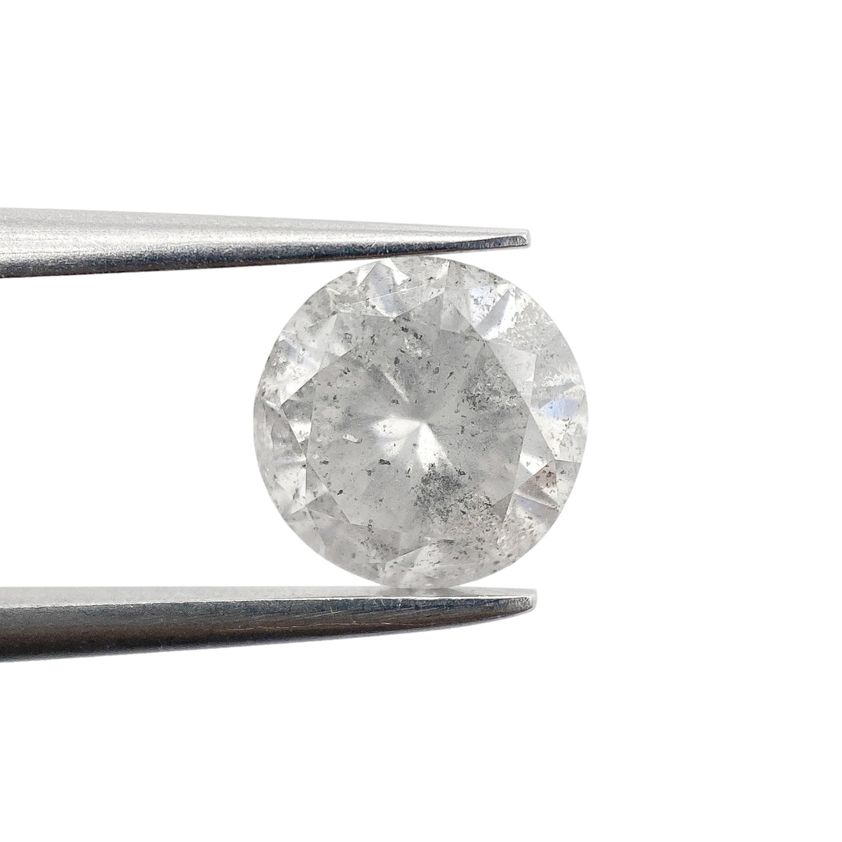 1.56ct | Rustic Round Shape Brilliant Cut Diamond - Modern Rustic Diamond